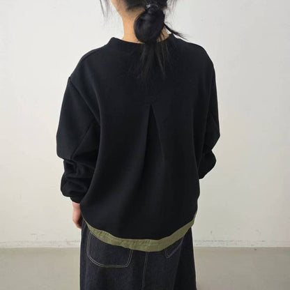 韓國直送Drawstring Sweatshirt - HLY &amp; CHOCCICO