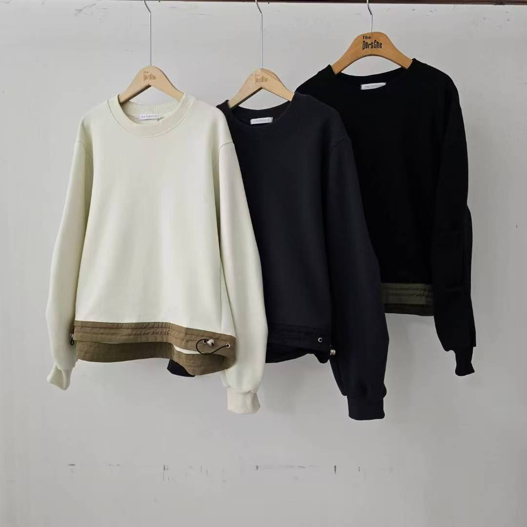 韓國直送Drawstring Sweatshirt - HLY & CHOCCICO