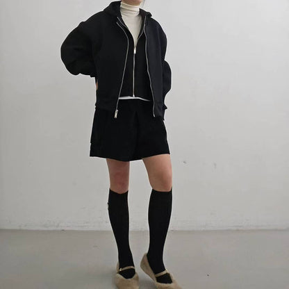 韓國直送 Double Hooded Jacket - HLY &amp; CHOCCICO