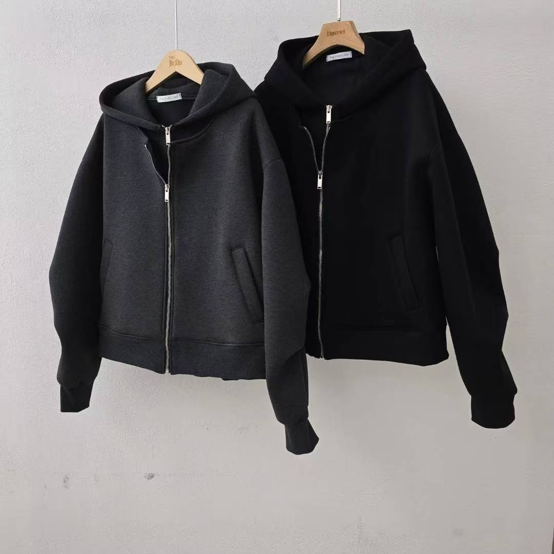 韓國直送 Double Hooded Jacket - HLY &amp; CHOCCICO