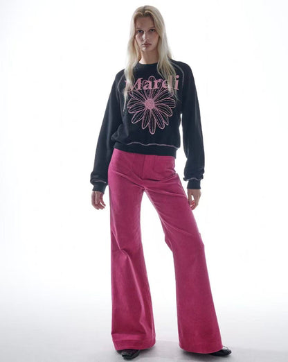 Mardi Sweatshirt Raglan Flowermardi - HLY & CHOCCICO