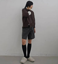 韓國直送Asymmetrical Chic Sweatshirt - HLY & CHOCCICO