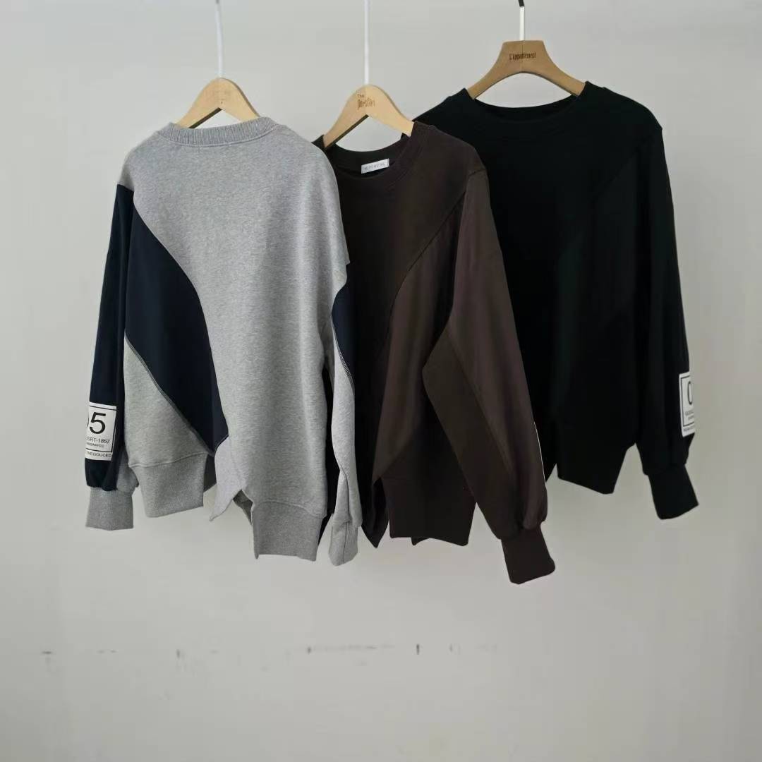 韓國直送Asymmetrical Chic Sweatshirt - HLY & CHOCCICO