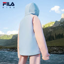 2025秋冬季新款Fila 中大童加絨衝鋒外套 - HLY & CHOCCICO