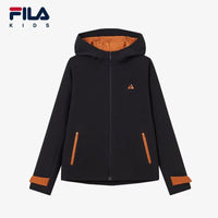 2025秋冬季新款Fila 中大童加絨衝鋒外套 - HLY & CHOCCICO
