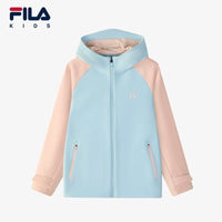 2025秋冬季新款Fila 中大童加絨衝鋒外套 - HLY & CHOCCICO