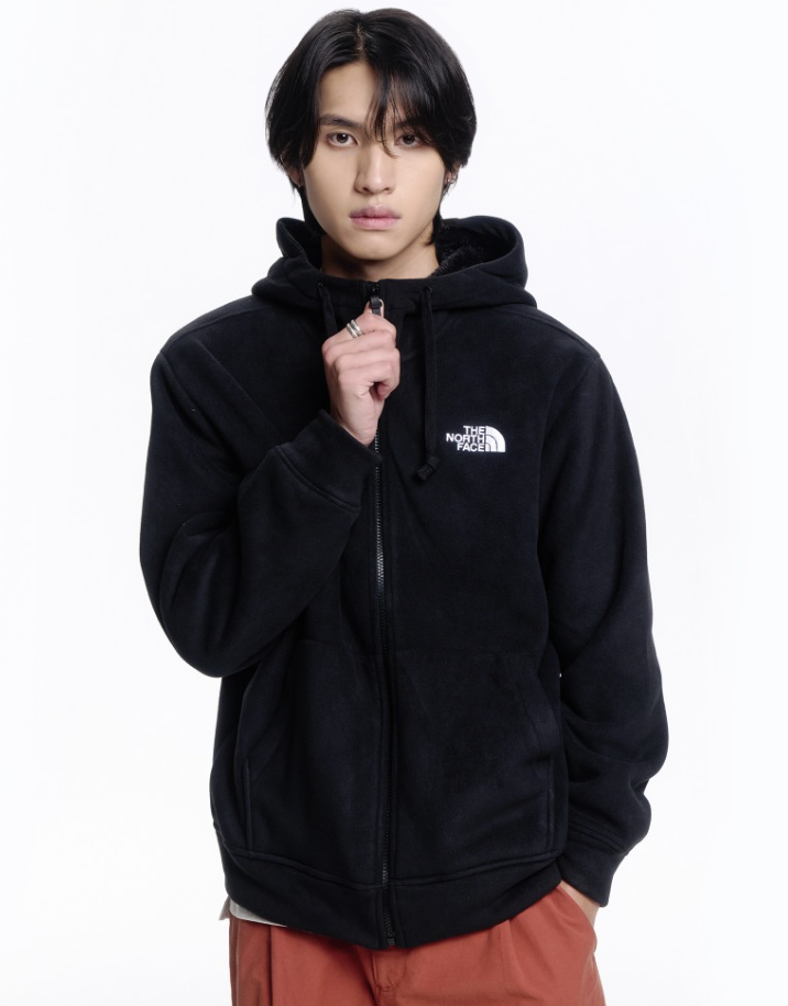 韓國直送TNF M's Furry Ex Fleece Hoodie Jacket