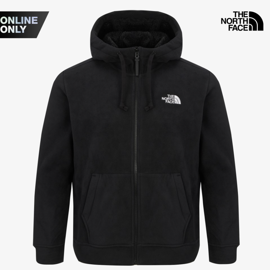 韓國直送TNF M's Furry Ex Fleece Hoodie Jacket - HLY & CHOCCICO