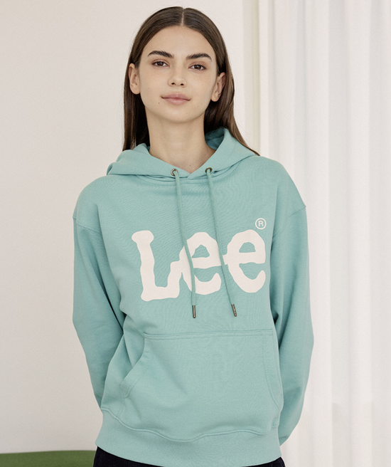 韓國直送 Lee Big Twitch Logo Hooded