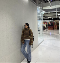 韓國直送 Casual Fleece Half-Zip - HLY & CHOCCICO