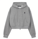 RR Stitch Cropped Hood Zip up - HLY & CHOCCICO