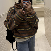 韓國直送 Casual Fleece Half-Zip - HLY & CHOCCICO