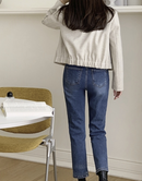 韓國直送Slim-Fit Wide-Leg Jeans - HLY & CHOCCICO
