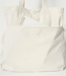 日本直送Lee Ruffle Canvas Denim Logo Embroidery Tote Bag - HLY & CHOCCICO