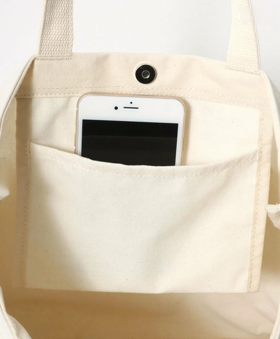 日本直送Lee Ruffle Canvas Denim Logo Embroidery Tote Bag - HLY & CHOCCICO