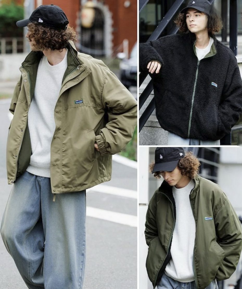 日本直送 25AW[限量版] FREAK'S STORE Reversible Liner Set 4way - HLY & CHOCCICO