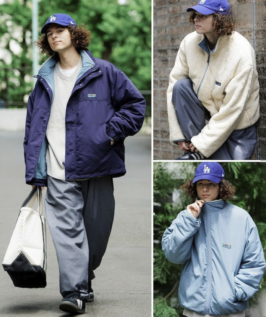 日本直送 25AW[限量版] FREAK'S STORE Reversible Liner Set 4way - HLY & CHOCCICO