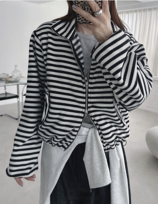 韓國直送Sty zip-up