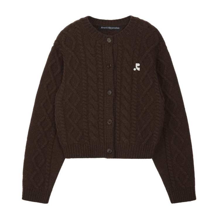 REST&RECREATION
 Fisherman Knit Cardigan