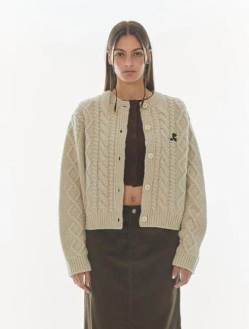 REST&RECREATION
 Fisherman Knit Cardigan