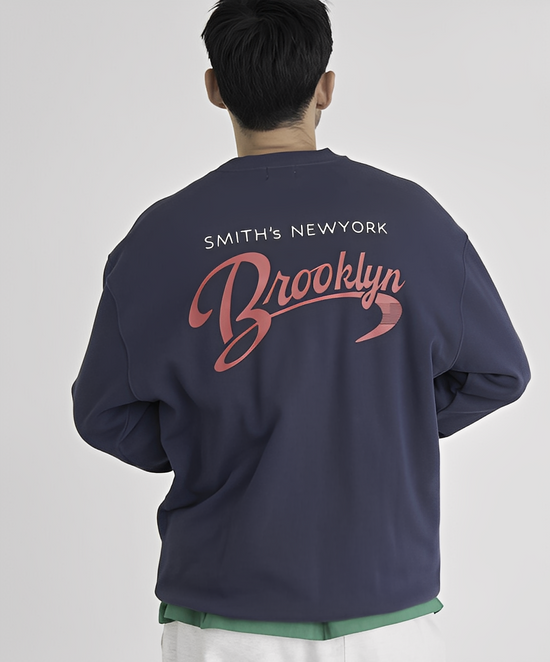 日本直送SMITH'S Bespoke Back Print Sweatshirt