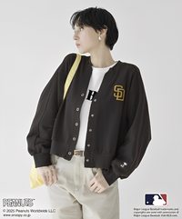 日本直送PEANUTS x MLB COLLECTION by ROPE' PICNIC Cardigan