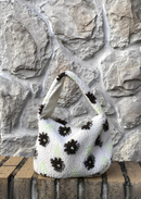 韓國直送Floral Fleece Tote Bag