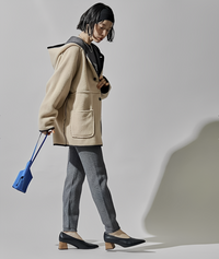 日本直送FREAK'S STORE Reversible Hood Corduroy Boa Jacket