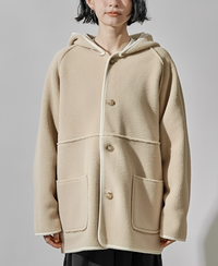 日本直送FREAK'S STORE Reversible Hood Corduroy Boa Jacket