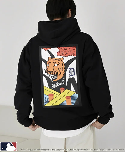 日本直送 MLB 別注Hanafuda Back Print Hoodie - HLY &amp; CHOCCICO