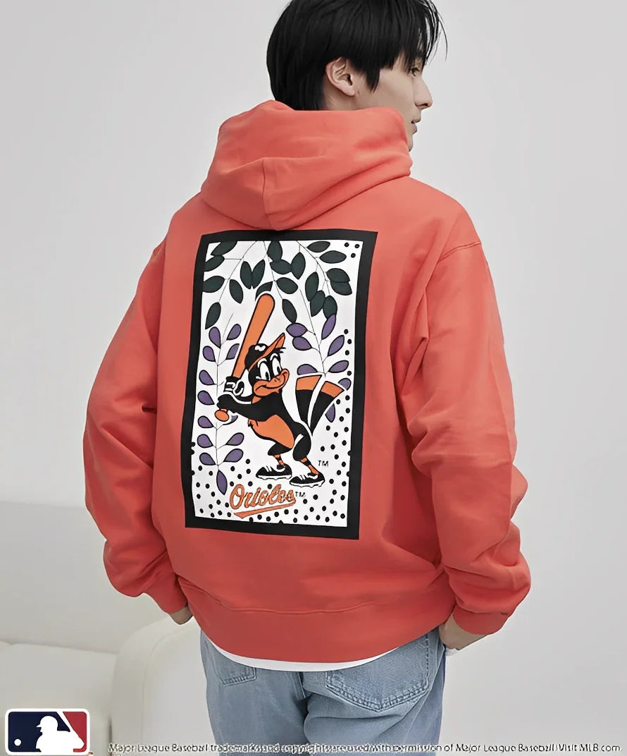 日本直送 MLB 別注Hanafuda Back Print Hoodie - HLY &amp; CHOCCICO