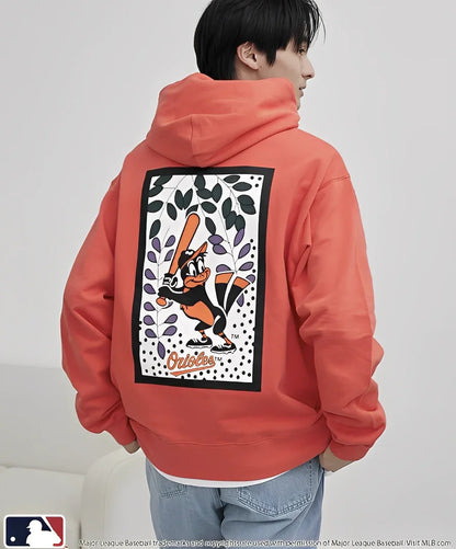 日本直送 MLB 別注Hanafuda Back Print Hoodie - HLY &amp; CHOCCICO