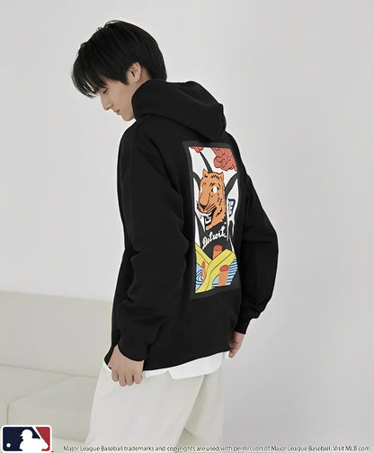 日本直送 MLB 別注Hanafuda Back Print Hoodie - HLY &amp; CHOCCICO