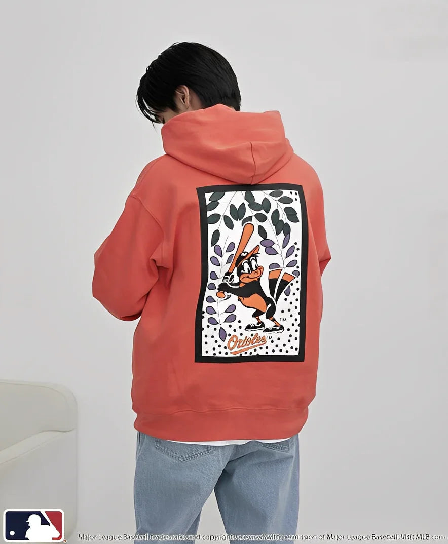 日本直送 MLB 別注Hanafuda Back Print Hoodie - HLY &amp; CHOCCICO