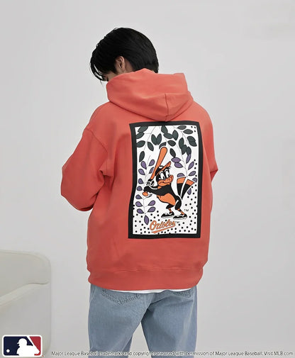 日本直送 MLB 別注Hanafuda Back Print Hoodie - HLY &amp; CHOCCICO