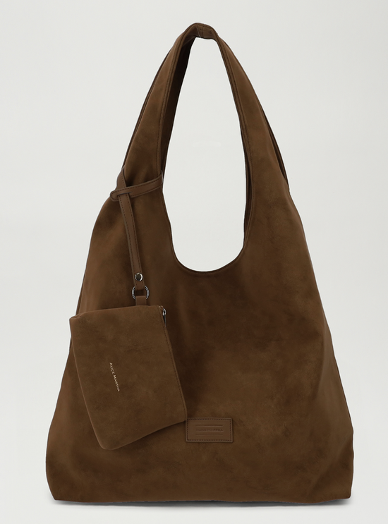 韓國直送Alice Martha Suede Tote bag