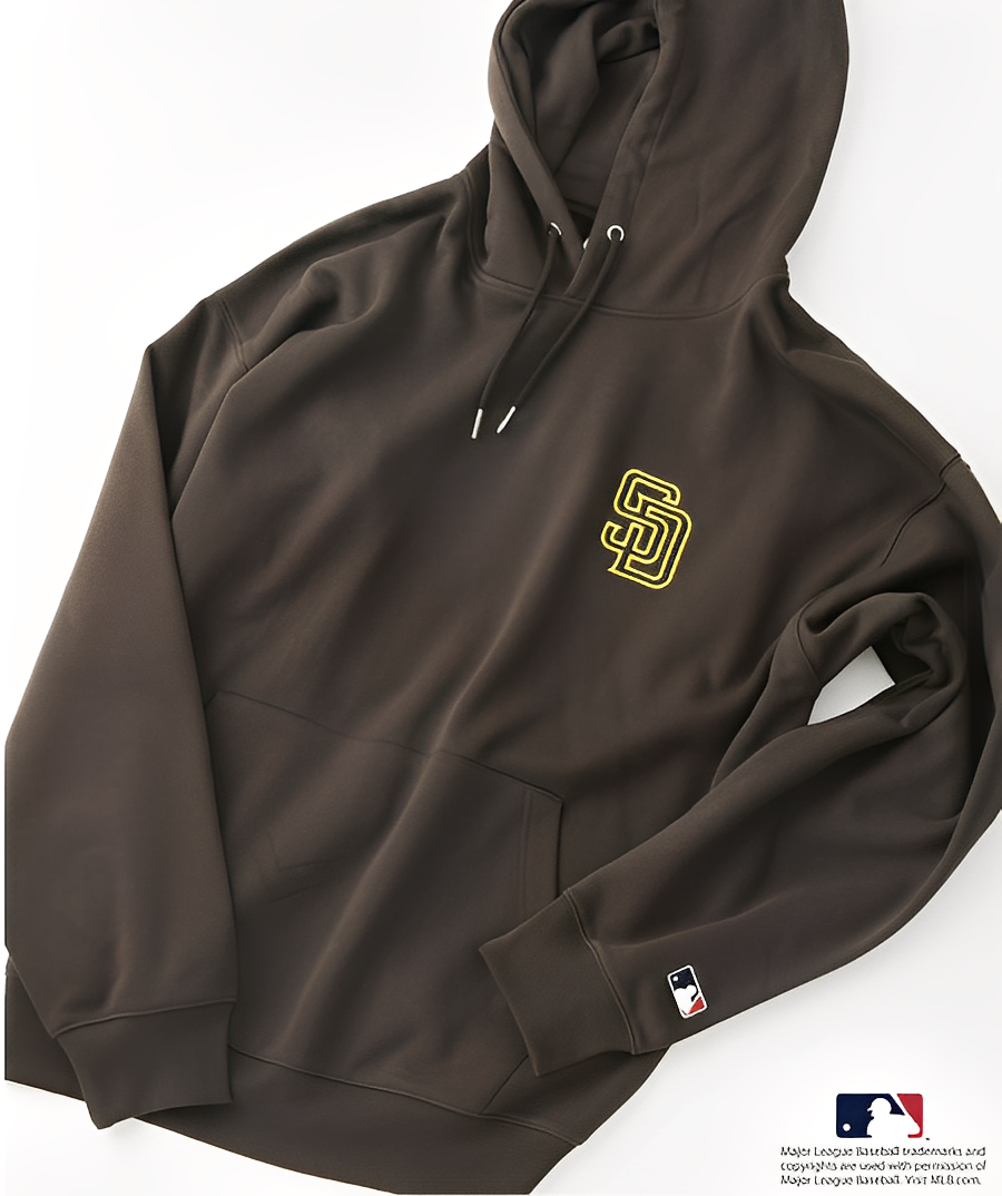 日本直送MLB Back Logo Brushed Hoodie