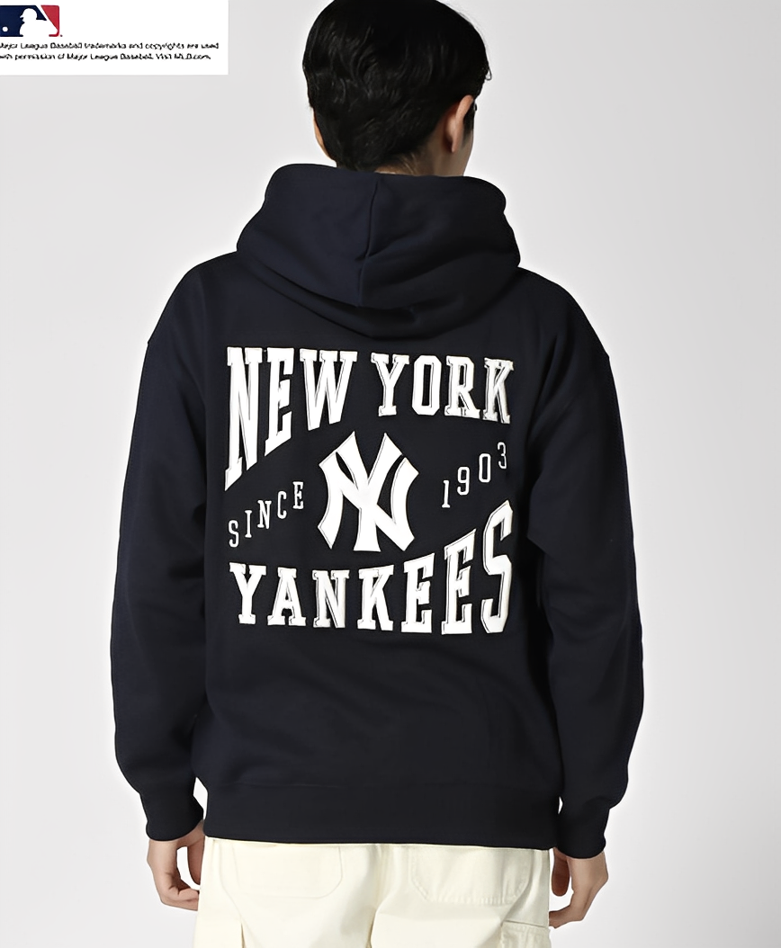 日本直送MLB Back Logo Brushed Hoodie