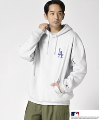 日本直送MLB Back Logo Brushed Hoodie