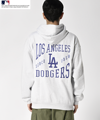 日本直送MLB Back Logo Brushed Hoodie