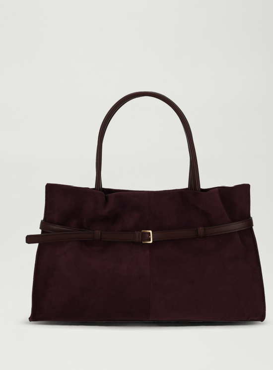 韓國直送Alice Martha Lise Suede Tote bag