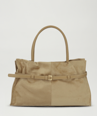 韓國直送Alice Martha Lise Suede Tote bag