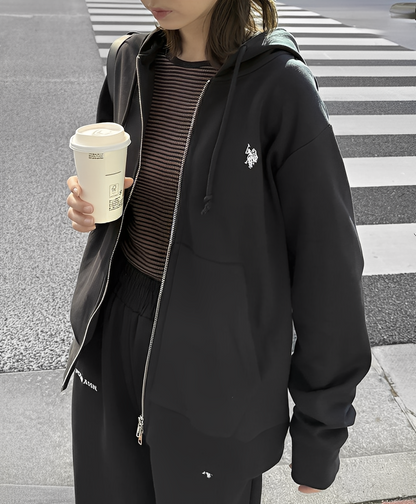 日本直送U.S. POLO ASSN Double Zip Hoodie