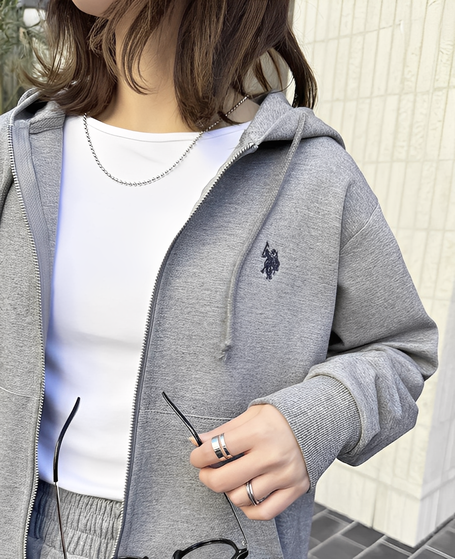 日本直送U.S. POLO ASSN Double Zip Hoodie