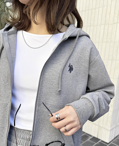 日本直送U.S. POLO ASSN Double Zip Hoodie