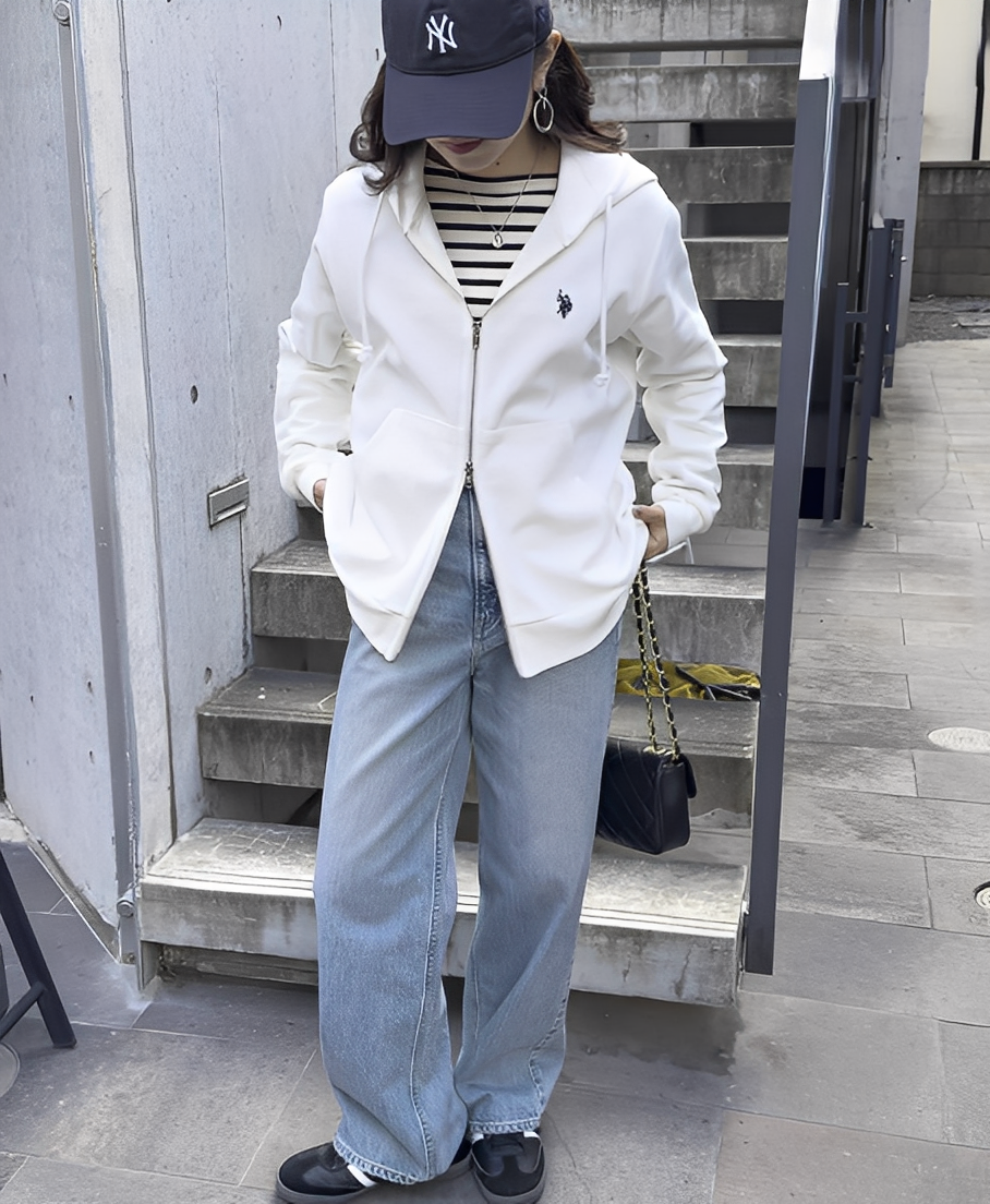 日本直送U.S. POLO ASSN Double Zip Hoodie