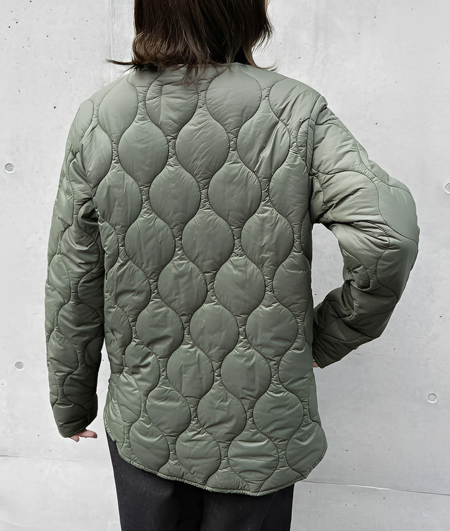日本直送U.S. POLO ASSN Nylon Quilted Jacket Double Zip - HLY &amp; CHOCCICO