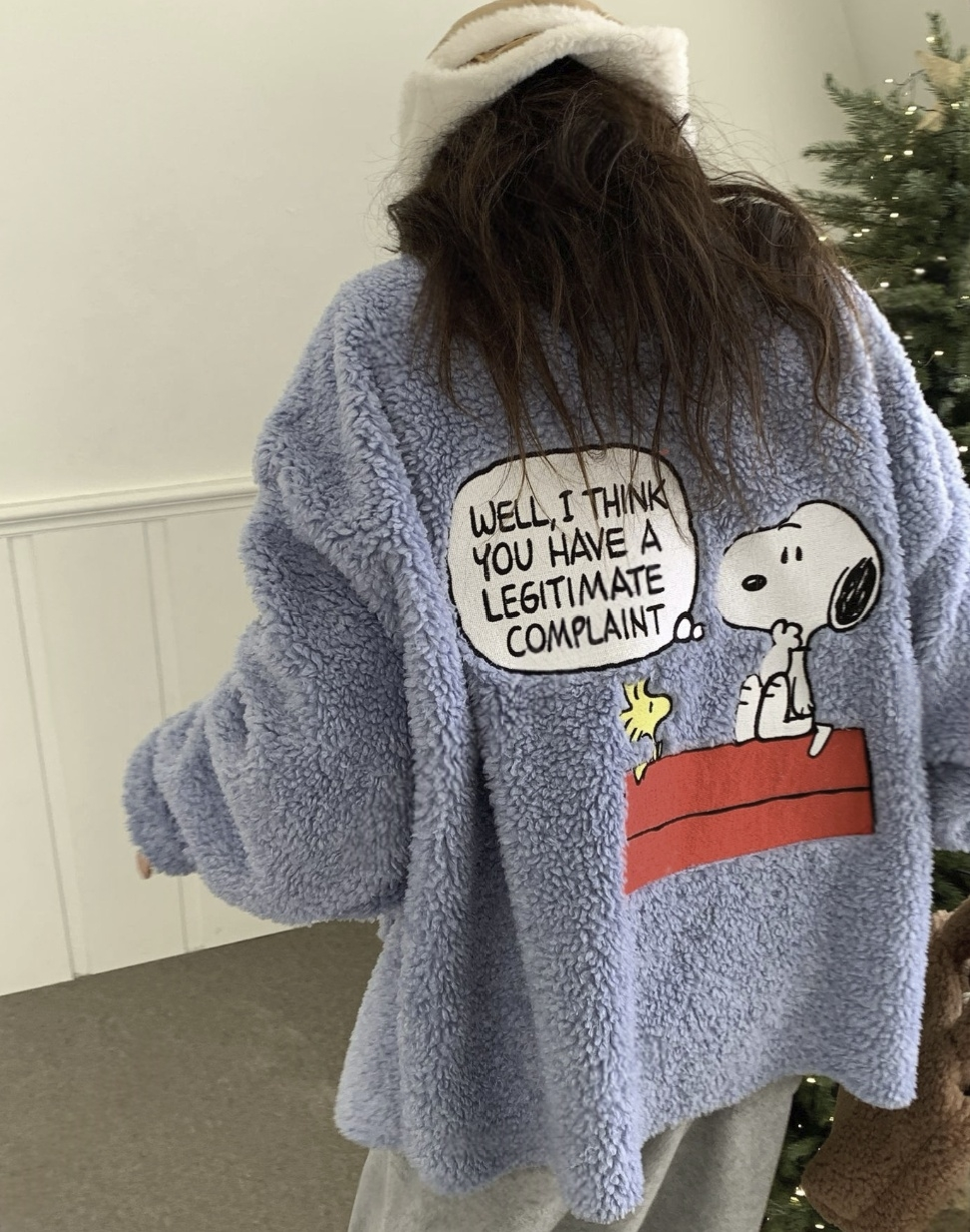 韓國直送Snoopy  Fleece Jacket - HLY &amp; CHOCCICO