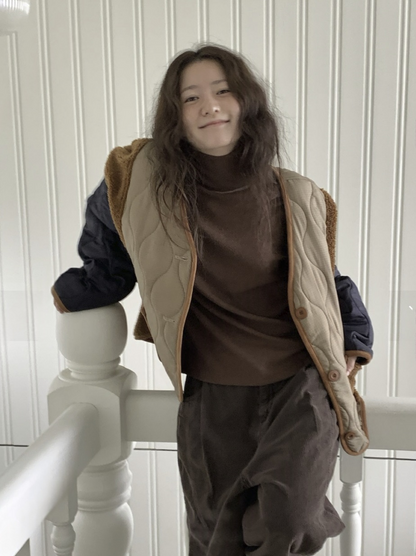 韓國直送Color Block Snoopy Jacket