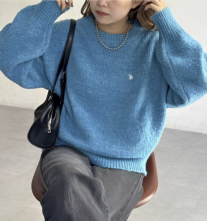 日本直送U.S. POLO ASSN. MIX Knit - HLY &amp; CHOCCICO